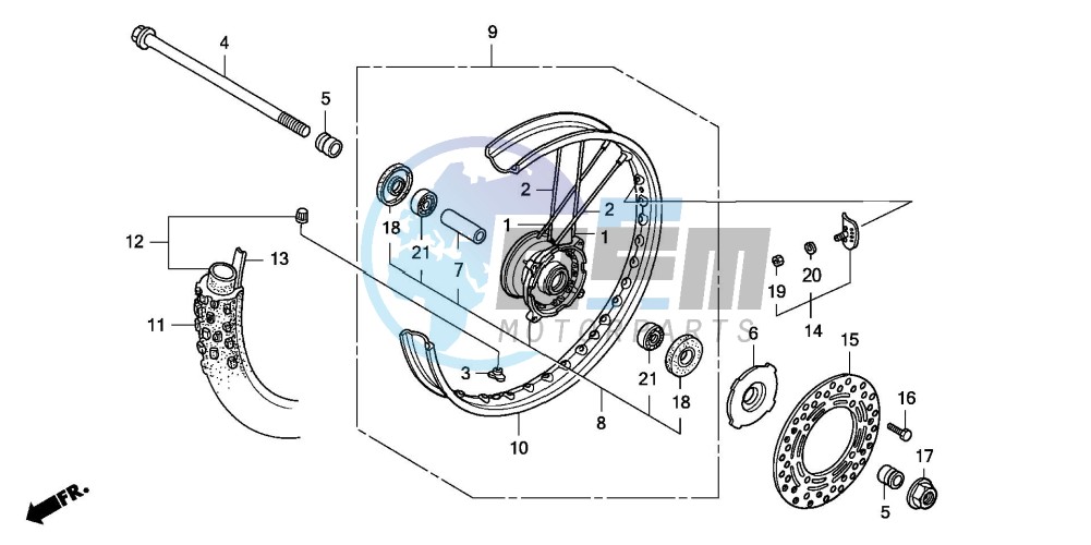 FRONT WHEEL