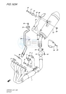 GSR750Z ABS EU drawing MUFFLER