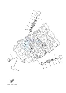 YXZ1000E YXZ10YMXH YXZ1000R EPS (2HCC) drawing VALVE