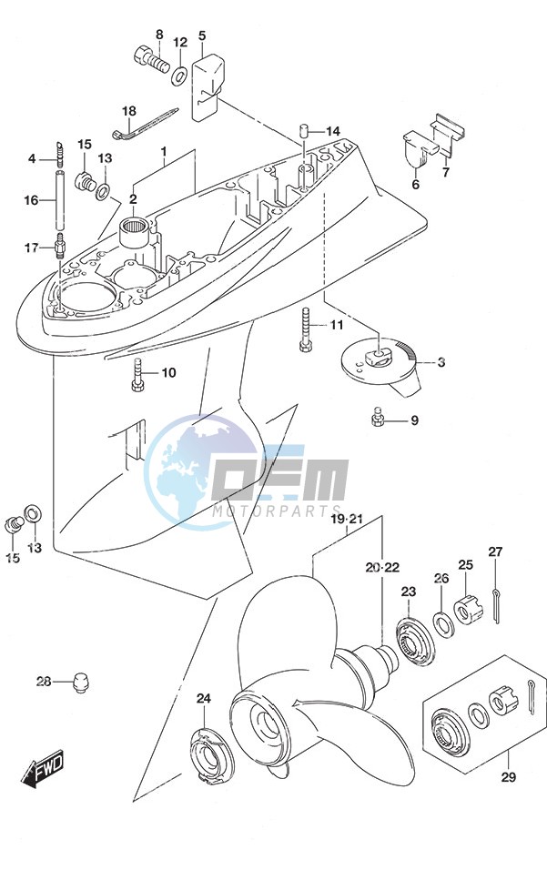 Gear Case (C/R)