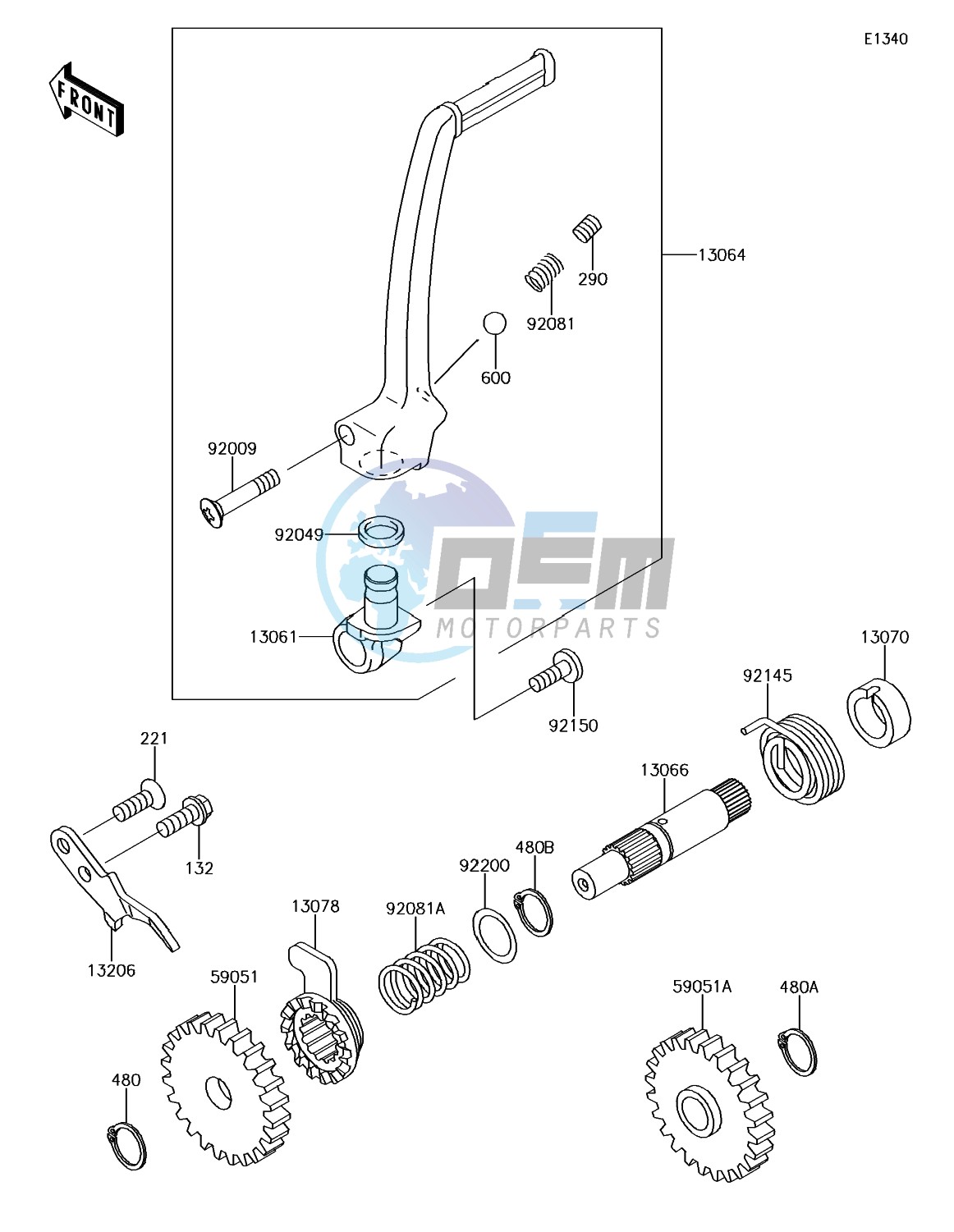 Kickstarter Mechanism