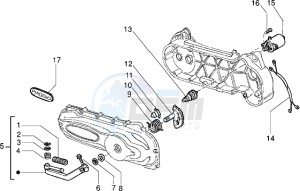 VELOFAX 50 drawing Starting motor-starter lever