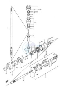 DF 225 drawing Transmision (C/R)