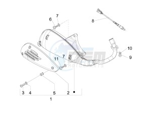 S 125 4T 2V E3 Taiwan drawing Silencer