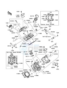 KVF750_4X4 KVF750D9F EU GB drawing Cylinder Head