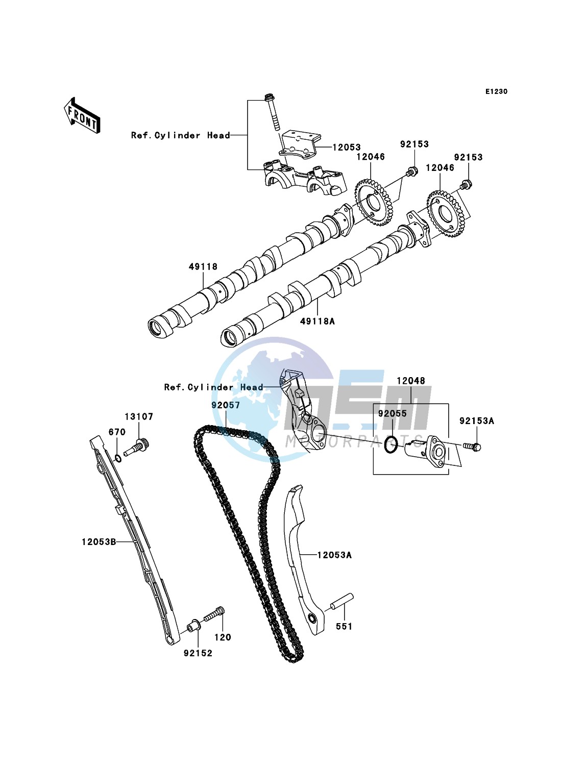 Camshaft(s)/Tensioner