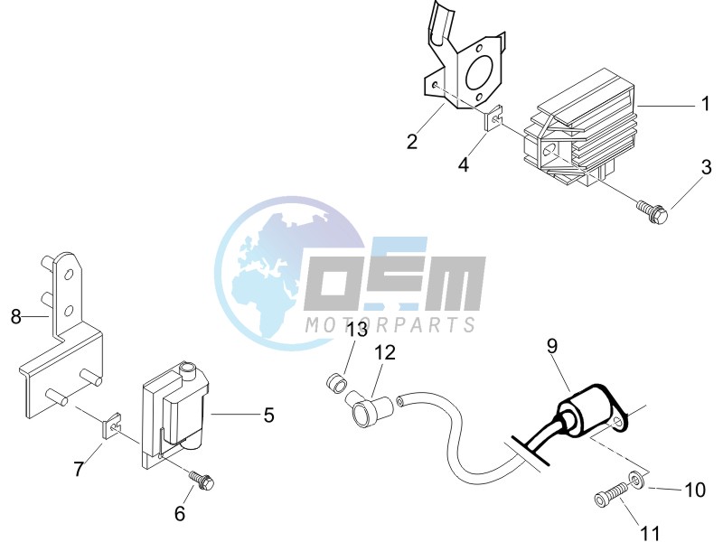 Voltage Regulators - Electronic Control Units (ecu) - H.T. Coil