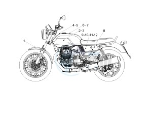 V7 III Special 750 e4 (APAC) drawing Decal