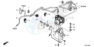 NC750XAE NC750XA Europe Direct - (ED) drawing ABS MODULATOR