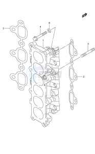 DF 300AP drawing Intake Manifold