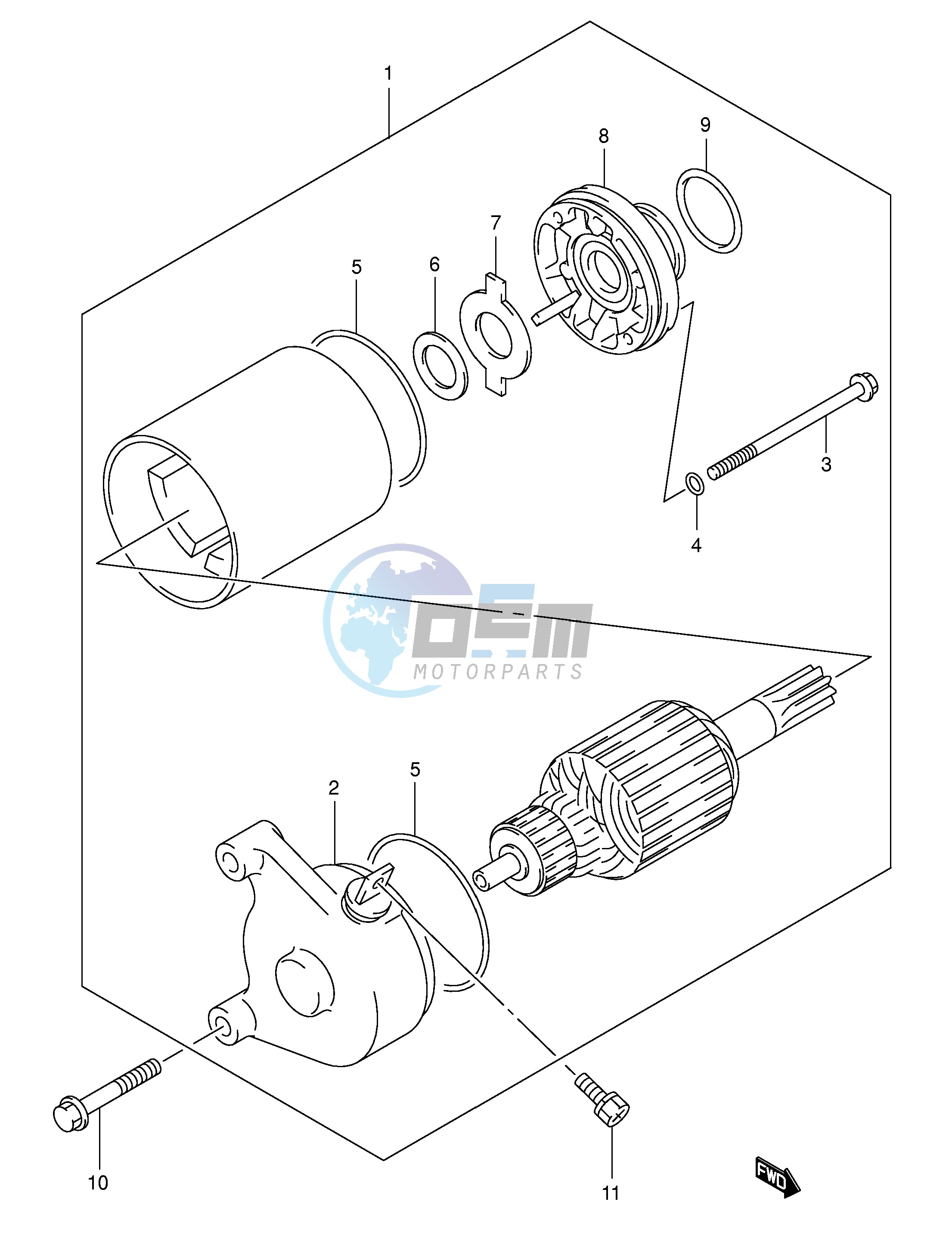 STARTING MOTOR