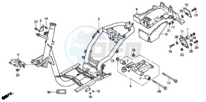 SA50 drawing FRAME BODY