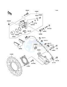 VERSYS_1000 KLZ1000ADF FR GB XX (EU ME A(FRICA) drawing Rear Brake