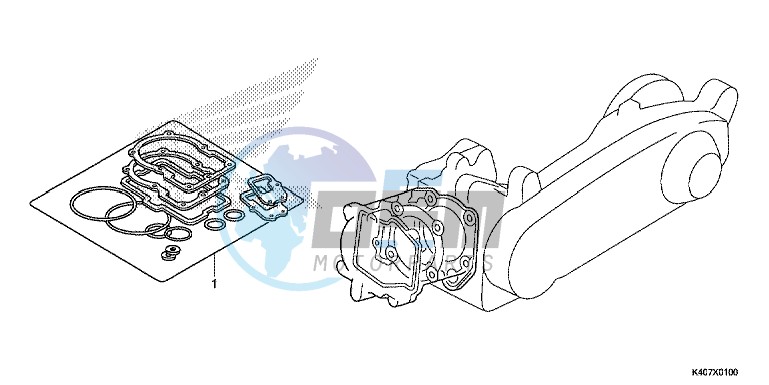 GASKET KIT A