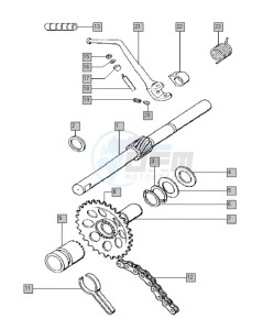 FANTIC 50 drawing Starter