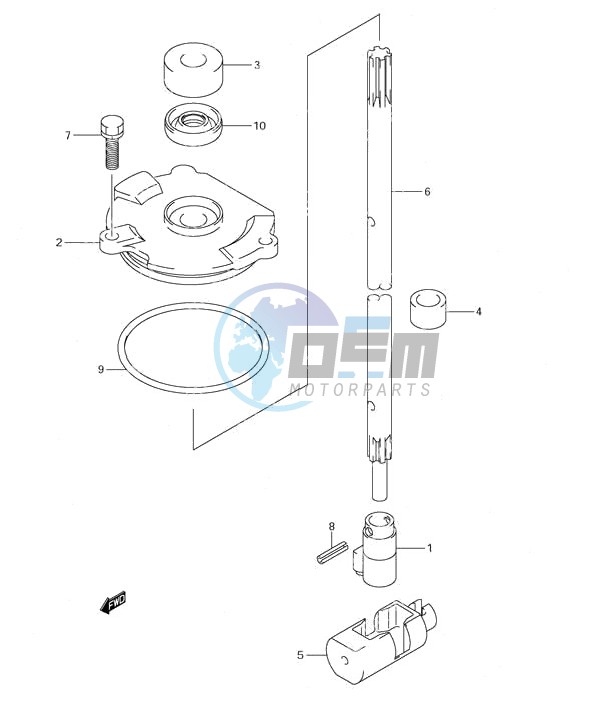 Clutch Rod C/R (2008 & Newer)