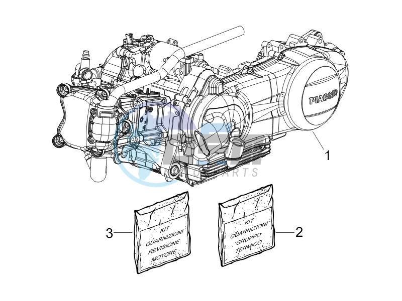 Engine, assembly