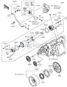 NINJA 650 EX650KJF XX (EU ME A(FRICA) drawing Starter Motor