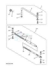 F225TXRC drawing STEERING-ATTACHMENT