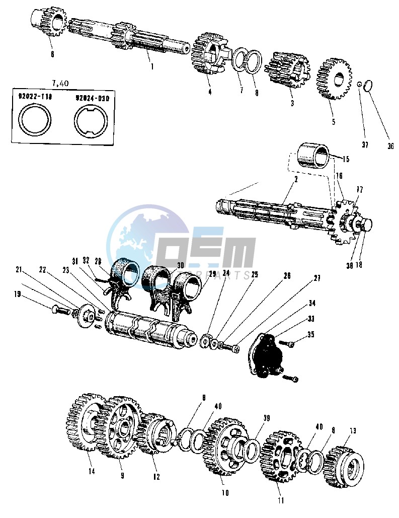 TRANSMISSION _CHANGE DRUM -- 69-73- -