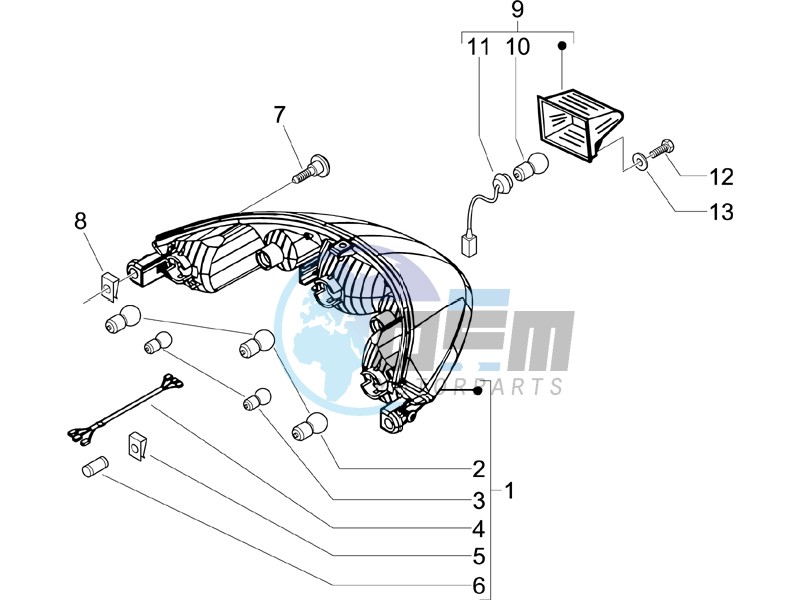 Tail light - Turn signal lamps