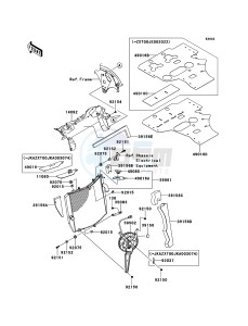 NINJA_ZX-10R_ABS ZX1000KBF FR GB XX (EU ME A(FRICA) drawing Radiator