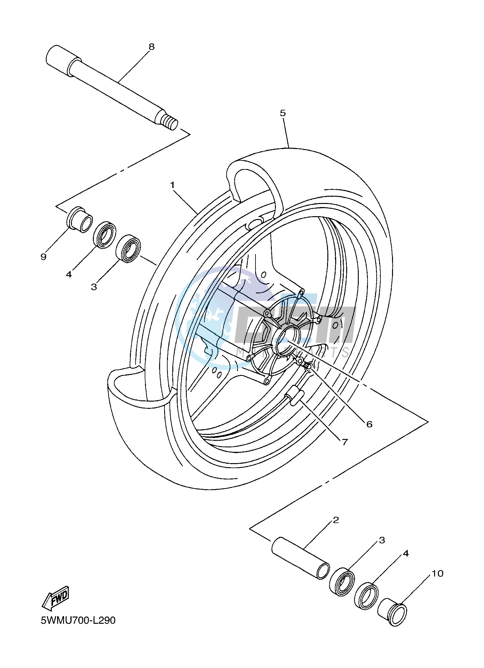 FRONT WHEEL