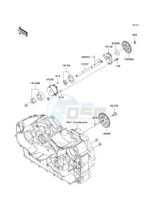 VN 1700 C [VULVAN 1700 NOMAD] (9FA) C9FA drawing OIL PUMP