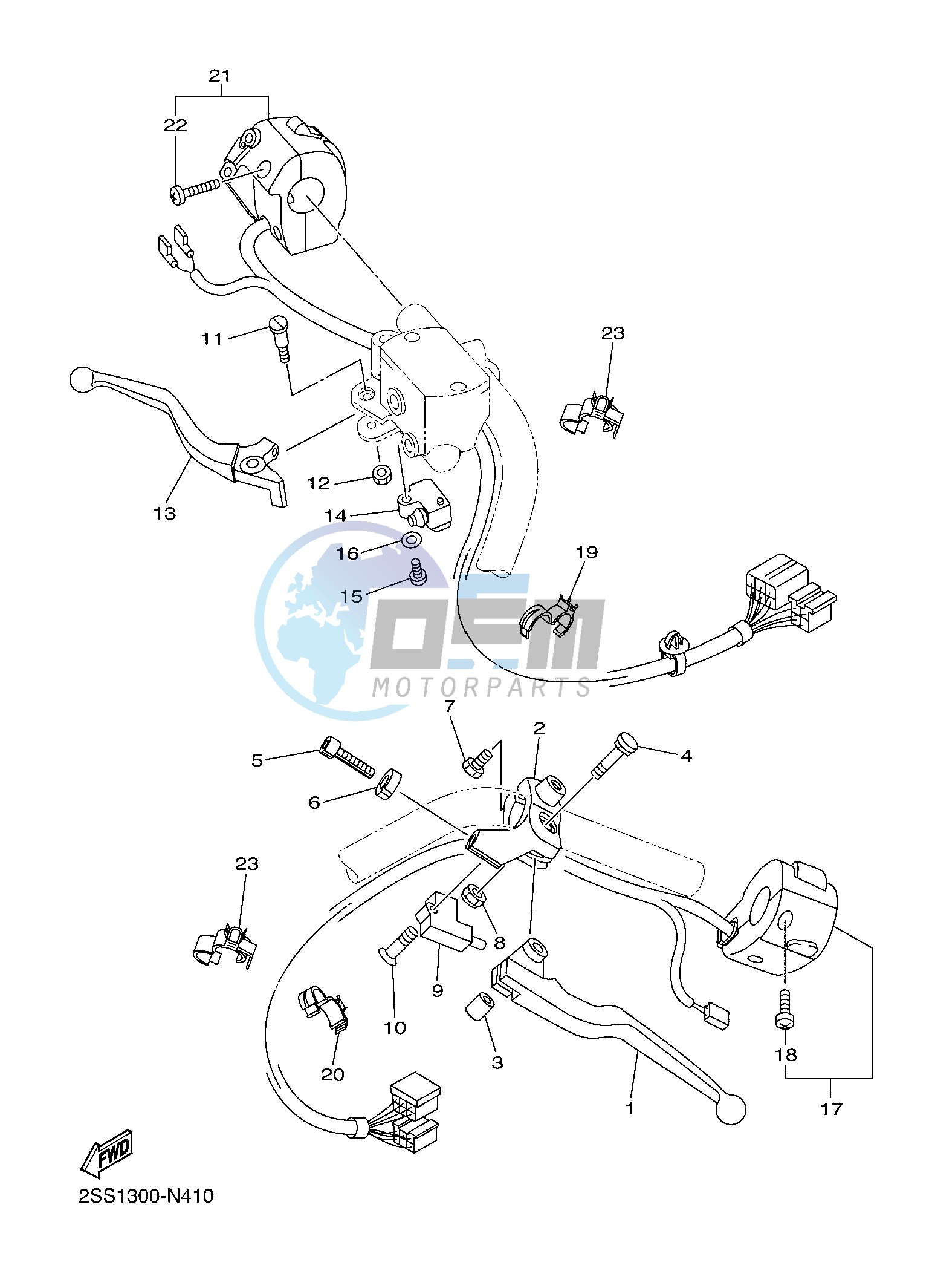 HANDLE SWITCH & LEVER