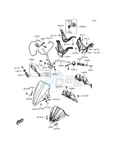 J300 SC300AFFA XX (EU ME A(FRICA) drawing Handlebar