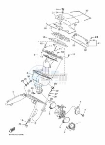 WR450F (B7R9) drawing INTAKE