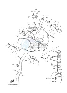 XT1200ZE SUPER TENERE ABS (2KBF) drawing FUEL