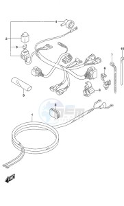 DF 9.9A drawing Harness w/Remote Control