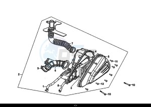 MIO 50I (45 KM/H) (FS05W1-EU) (E4) (L8-M0) drawing AIR CLEANER