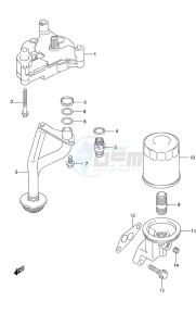 DF 70A drawing Oil Pump