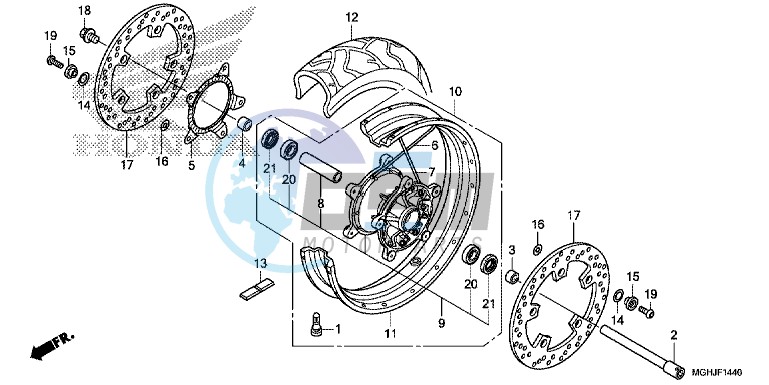 FRONT WHEEL