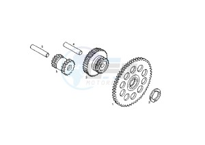 SENDA R - 125 drawing STARTING CLUTCH