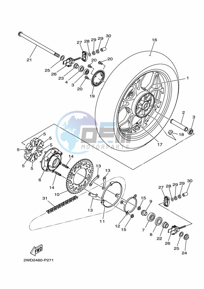 REAR WHEEL