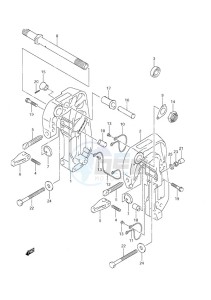 DF 9.9 drawing Clamp Bracket