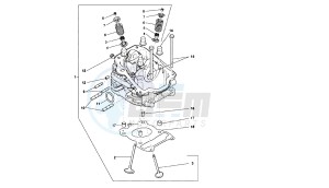 SONAR - 150 CC VTHLS3A1A 4T drawing CYLINDER HEAD - VALVES