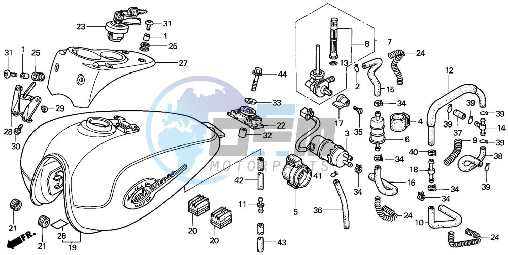 FUEL TANK/FUEL PUMP