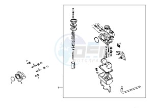 DXR QUAD - 200 cc drawing CARBURETOR