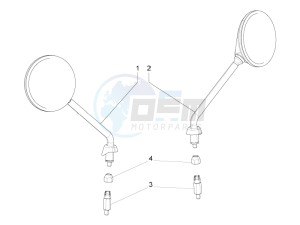 LX 50 4T-4V USA drawing Mirror