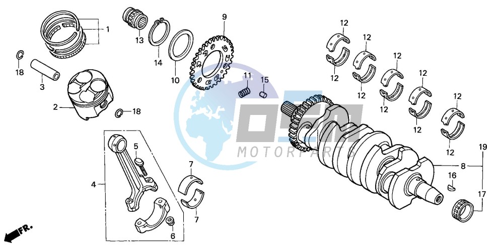 CRANKSHAFT/PISTON