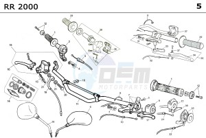 RR CASTROL 50 drawing CONTROLS -  STEER