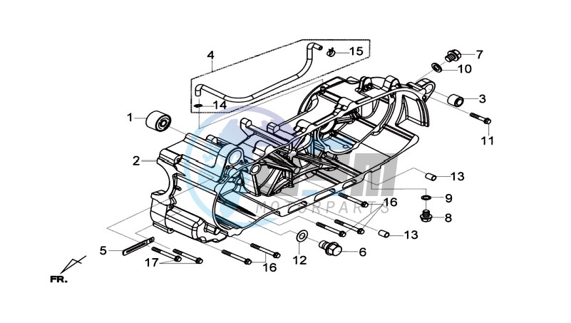 CRANKCASE LEFT