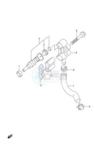 DF 9.9B drawing Fuel Injector