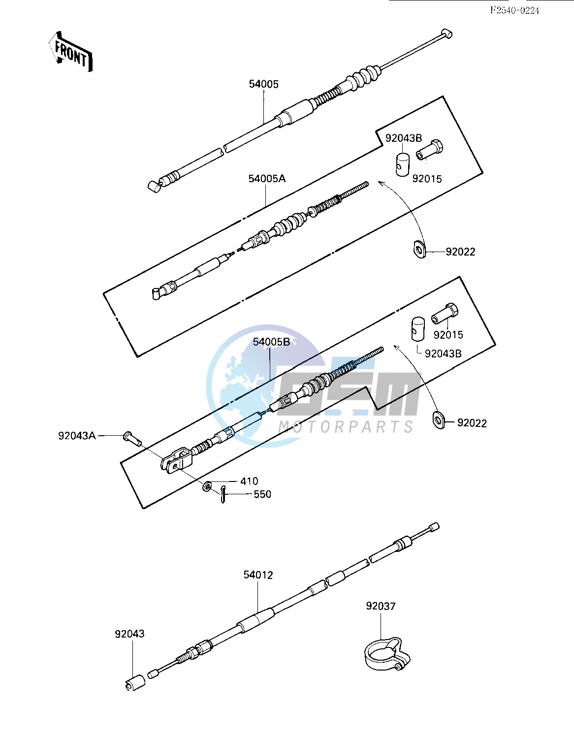 CABLES -- KLT110-A2- -