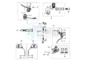 METAL–X - 50 cc drawing BRAKE SYSTEM