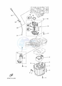 F200CET drawing VENTILATEUR-DHUILE